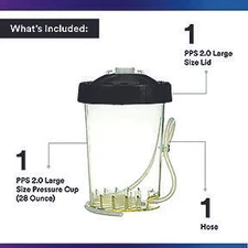 3M PPS Series 2.0 Type H/O Pressure Cup Large/Standard (28 fl oz/22 fl oz, 828m/