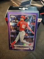 2022 Topps Chrome Update Series - Purple Refractor #USC158 Simon Muzziotti (RC)
