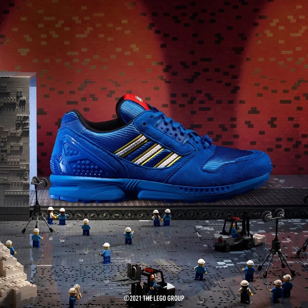 LEGO ADIDAS ORIGINALS ZX 8000 ROYAL BLUE WHITE FY7083 BRAND NEW US