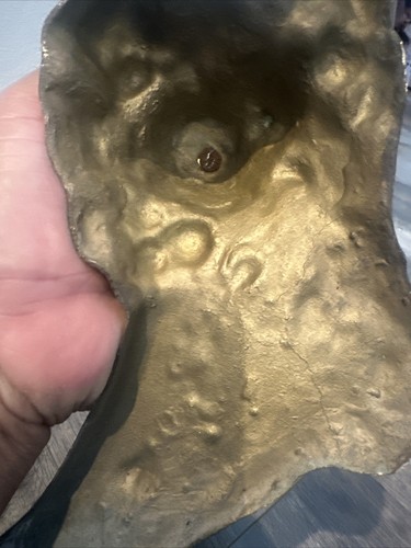 Vintage (Bronze?) Dolphin sculpture aged with beautiful patina #1 - Picture 7 of 12