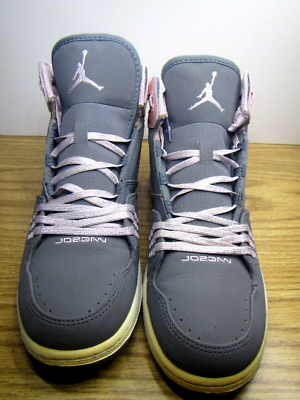 jordans 23 pink and gray