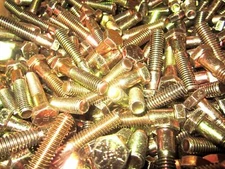 3/8-16 X 1 1/2 Hex Head Cap Screws Grade 8 Yellow Zinc 100 Pieces