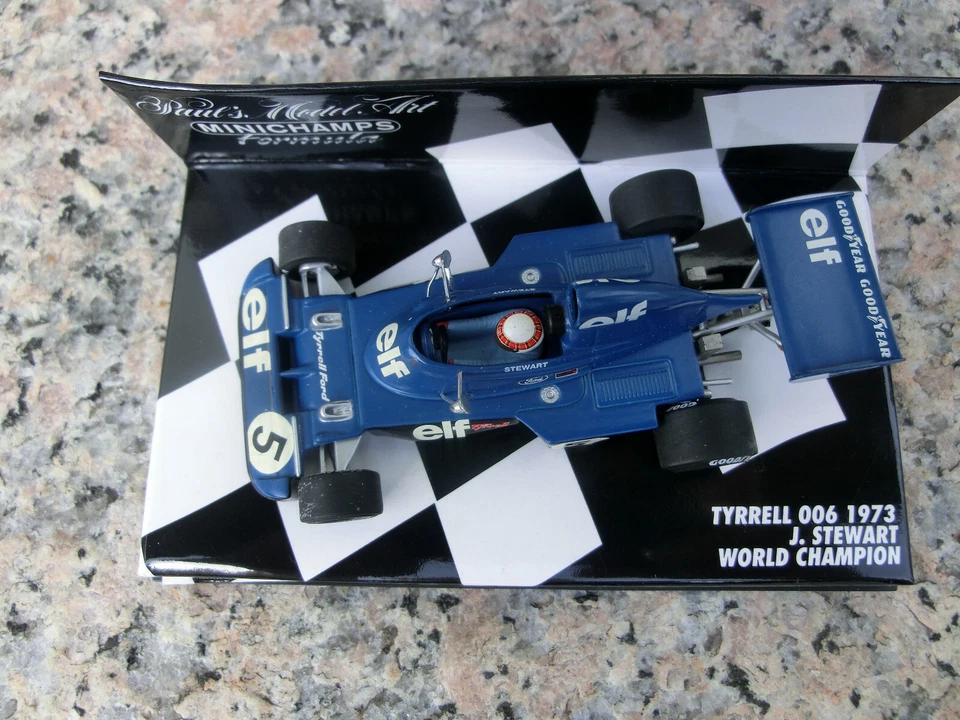 MINICHAMPS Collection 1:43 Tyrrell 006 1973 J. Stewart #5 World Champion F1 - Bild 3 von 4