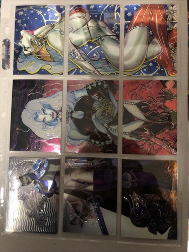 Lady Death Chromium Cards (1994) 1-90Complete Set + Romen Of Chaos 91-99 - Picture 20 of 23