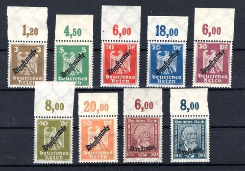 DR-Dienst 105/13OR Oberrand ** MNH Mint 515EUR (BA7678)