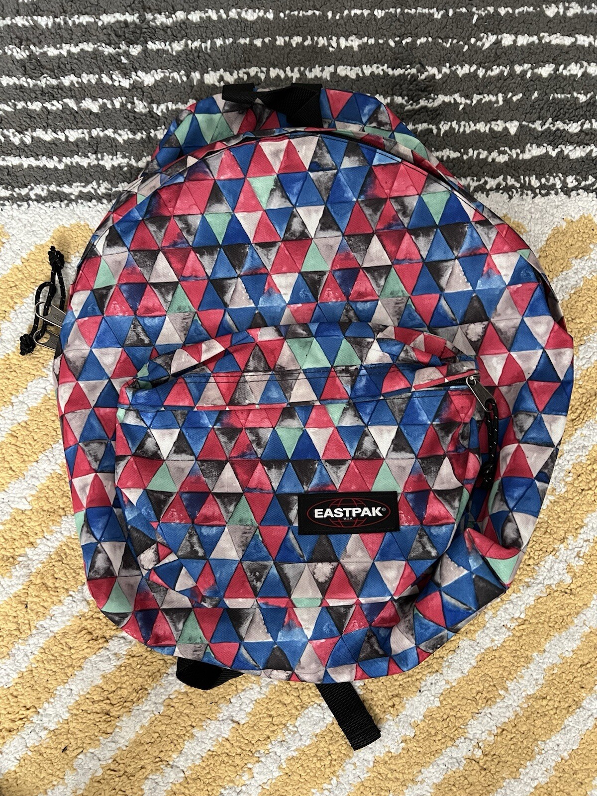 Eastpak Acolchado Pak’r Aqua Bag Aqua Geo May - Usado Una Vez