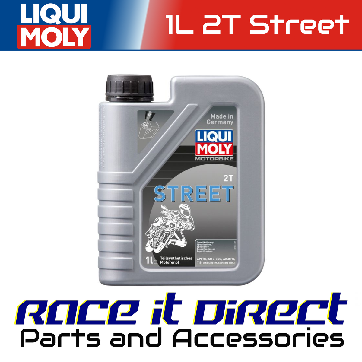 Liqui Moly 2T Street Oil For Aprilia Mini RX 50 2003-2007 Stroke