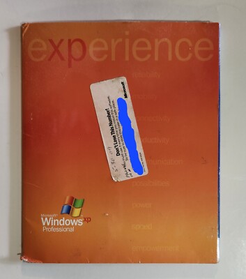 Microsoft Windows XP Professional Upgrade -  English Retail Version MS PRO 