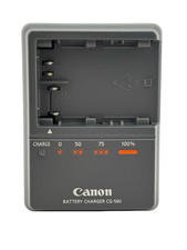 Canon Original OEM Battery Charger CG-580 Tested Works Good Condition