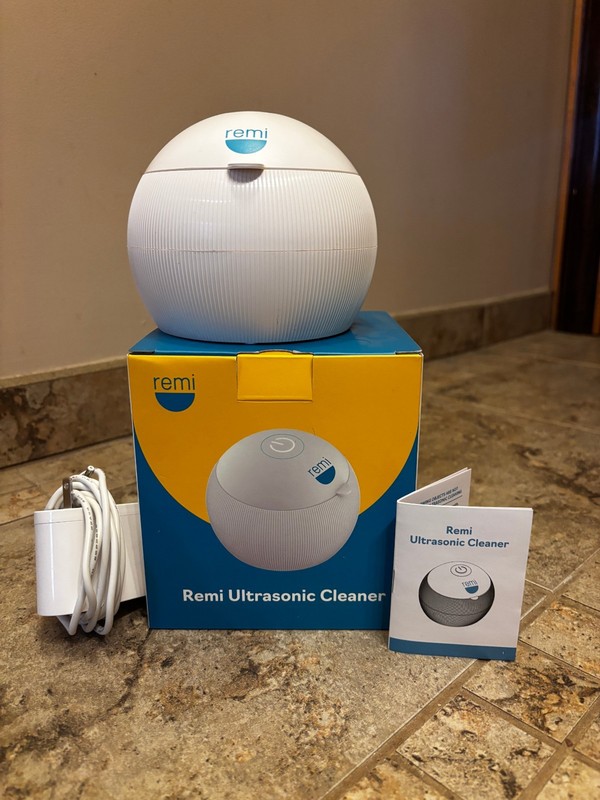 Remi Ultrasonic Cleaner for Retainers, Mouth/Night Guards, Dentures