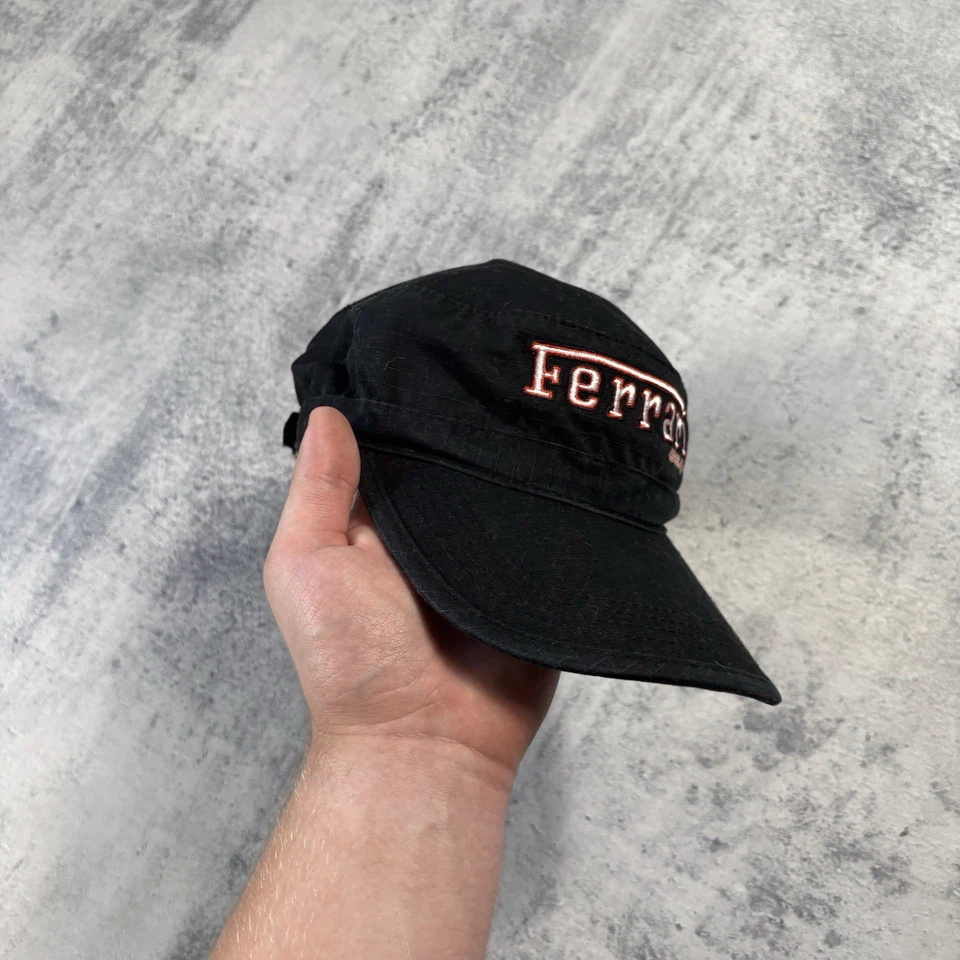 00s Ferrari Gear Official Black Racing Formula 1 Cap - Image 3 of 4