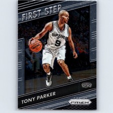 2016-17 Panini Prizm Tony Parker #2 First Step San Antonio Spurs