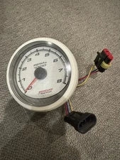 MERCURY OUTBOARD SMARTCRAFT RPM GAUGE 02 066 025 TACHOMETER 8k White