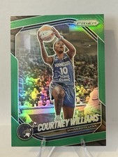 Panini 2025 Prizm WNBA Green Prizm Courtney Williams #69 Minnesota Lynx