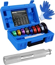 11-Piece Bearing Race and Seal Driver Set, 9 Double-Sided Adapters (39.5mm-81mm)