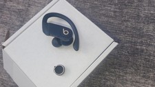 Apple Powerbeats Pro Blue Left Earbud with new battery FOR PARTS