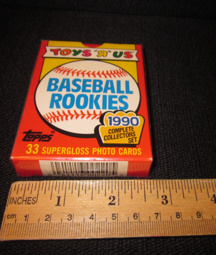 Toys R Us "Topps Baseball Rookies 1990 Cards" Ken Griffey Jr. Factory Sealed - Picture 8 of 8