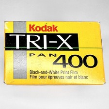 Kodak Tri-X Pan 400 Black  White 35mm Film  36 Exposures  Expired NOS Vintage
