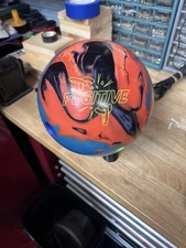 USED - Bowling Ball - 15lb Hammer "FUGITIVE SOLID" - DRILLED WEIGHT 14lb 14oz