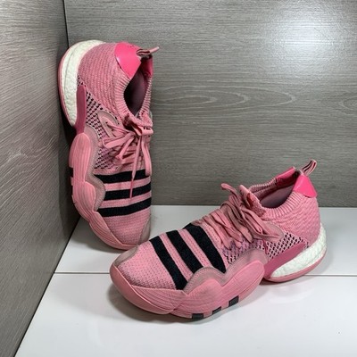 Adidas Trae Young 2.0 Mens Sz 11.5 Pink Black Athletic Basketball Shoes Sneakers