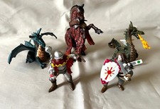 Job Lot of Papo Knights and Horses - One New with Tags