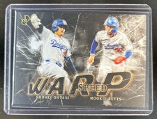 2025 Topps Dynamic Duals Shohei Ohtani Mookie Betts Warp Speed #WS-03