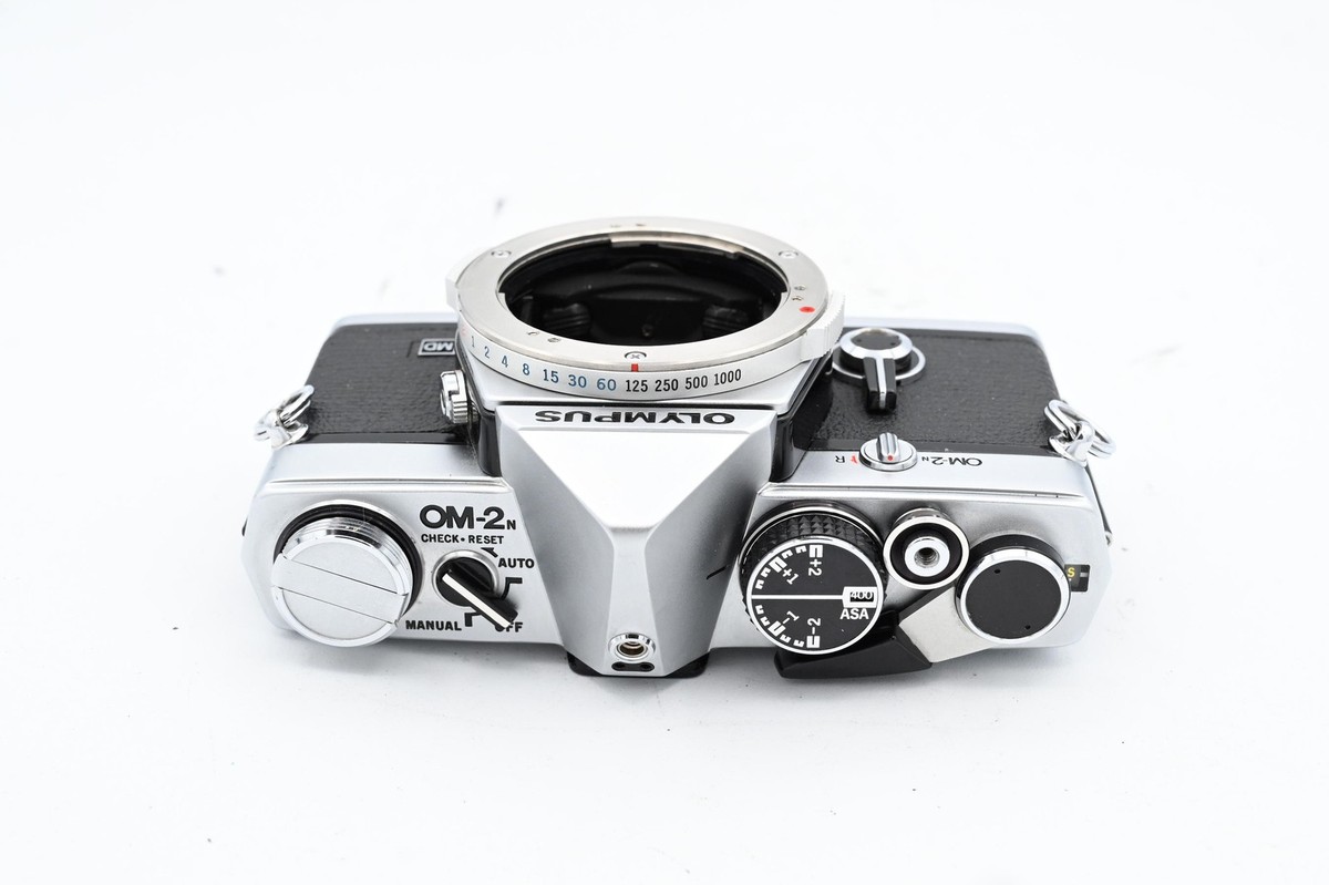 Olympus OM-2N 35mm Film SLR Camera Body, Chrome (without Shoe) | eBay