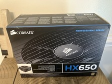 Corsair 80 PLUS GOLD HX650 Professional Series 650 Watt Modular Power Supply