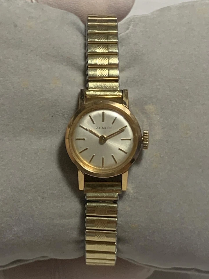 Zenith Vintage Ladies Dress Watch 19mm | Ref. 007D232 | Gold Plated | Manual Win - Bild 4 von 4