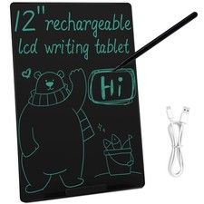 Rechargeable LCD Writing Tablet for Adults: 12 inch Full Screen