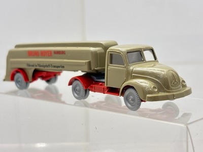 I.M.U. Wiking-Replika Tanksattelzug als''BRUNO HOYER HH''m. Zm MAGIRUS graubeige