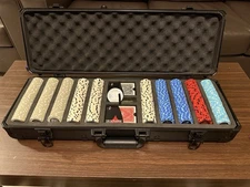 ROYAL Merchant 500 Piece Custom Poker Chip Set