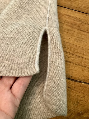 Kinross 100% Cashmere Long Sleeve Round Neck Sweater Size XS - Picture 3 of 12