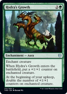 1x Hydra's Growth NM-Mint, English Theros Beyond Death MTG Magic
