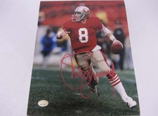 Steve Young San Francisco 49ers Football Signed Original 8x10 Photo COA