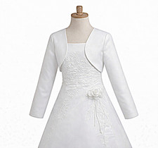 Kommunion Bolero Jacke zum Kommunionkleid 128 134 140 146 152 158