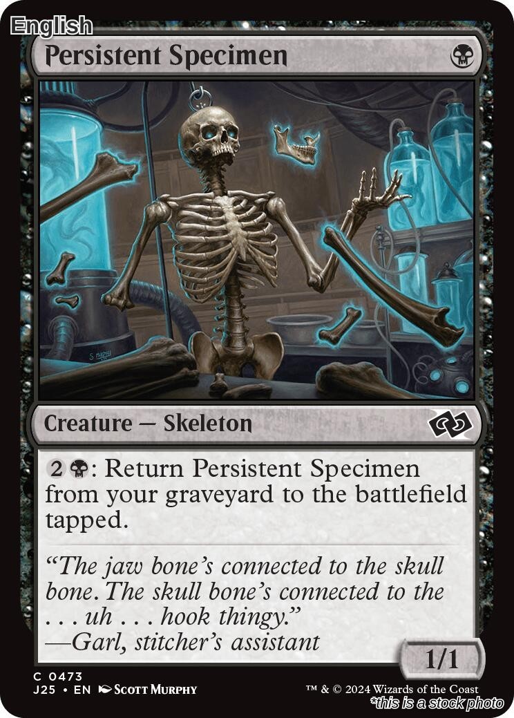 Magic Persistent Specimen 473 Common Foundations Jumpstart NM