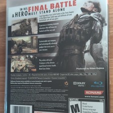 Metal Gear Solid 4: Guns of the Patriots Playstation 3 PS3 Sealed