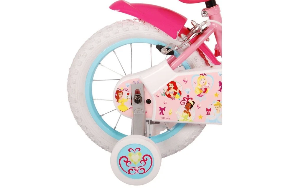 14 Zoll Kinder Disney Mädchen Fahrrad Mädchenfahrrad Rad Princess Prinzessin - Bild 4 von 4