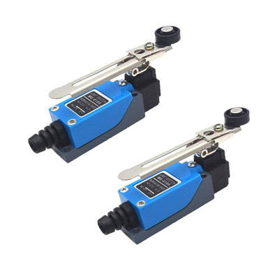 2PCS ME-8108 Momentary Limit Switch  Switch, Adjustable Roller Lever Arm Arduino