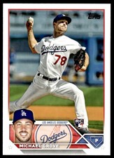 2023 Topps Michael Grove Rookie Los Angeles Dodgers #15