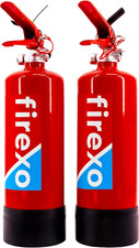 Firexo All in One Fire Extinguisher (2 Litre / 2 Kg) - Multipurpose (2 Pack)