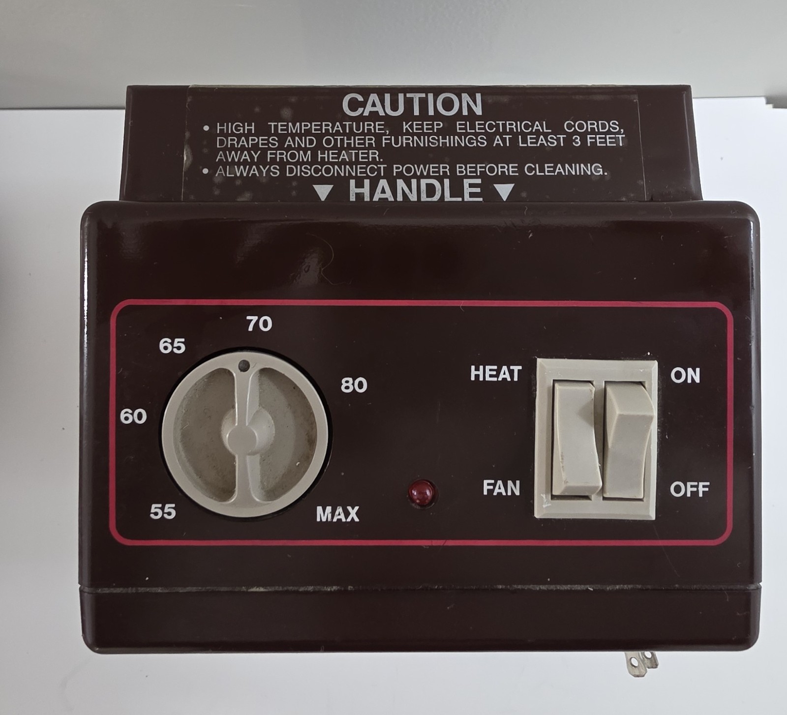 Pelonis Del Rain Original Disc Furnace Model 1500-IV  Ceramic Space Heater