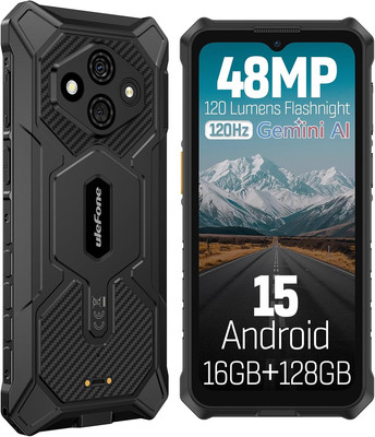 Rugking 3 Pro Rugged Phone Unlocked, Octa-Core 16GB+128GB/2TB, Android 15, 6.56''