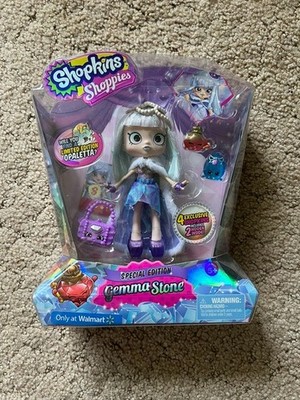 New Shopkins Shoppies SPECIAL EDITION Gemma Stone Doll Exclusive WALMART