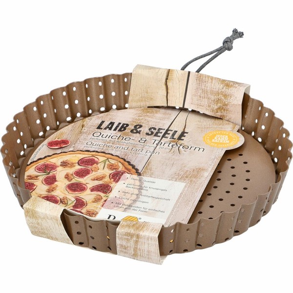 Birkmann Laib & Seele Quiche- & Tarteform Quicheform Backform Kuchenform Ø 20 Cm-image