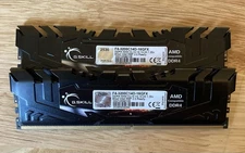 G.SKILL Flare X 16GB (2x8GB) 3200 MHz *B-Die* (14-14-14-34) DDR4 3200C14 CL14