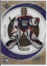 2005-06 Upper Deck Ice AL MONTOYA Ice Premieres rookie card #136. rookie card picture