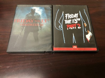 Friday the 13th + Friday the 13th Part 2 DVD (the 2009 remake & part 2)