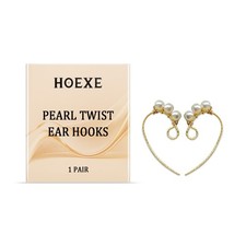 pearl twist ear hook one-piece female temperent all-match ear clip